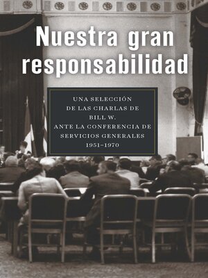 cover image of Nuestra gran responsabilidad